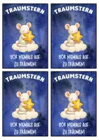 Vorschau - Anderer Materialtyp - Mausklasse Motivationskärtchen mit Traumstern - Seite 2