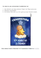Vorschau - Anderer Materialtyp - Oktopusklasse Motivationskärtchen mit Traumstern - Seite 1