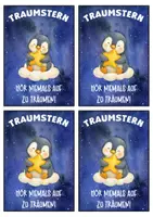 Vorschau - Anderer Materialtyp - Pinguinklasse Motivationskärtchen mit Traumstern - Seite 2
