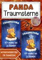 Vorschau - Anderer Materialtyp - Roter-Panda-Klasse Motivationskärtchen mit Traumstern - Deckblatt