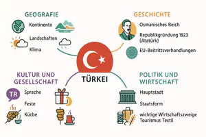 Vorschau - Arbeitsblätter - Arbeitsblatt "Türkei" + Onlineübung & MP3 + Mindmap + Infografik - Seite 3
