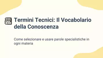 anteprima - Presentazioni / Lavagne - Definire i termini specialistici nel contesto del testo - Pagina 1