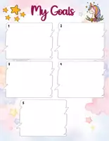 Aperçu - Préparation de séance / Séance complète - My Back to School Undated Planner-Unicorn Theme- - Page 3