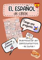 Vorschau - Arbeitsblätter - Español en clase - Redemittel (Spanisch) - Deckblatt