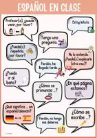 Vorschau - Arbeitsblätter - Español en clase - Redemittel (Spanisch) - Seite 1