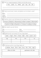 Vorschau - Arbeitsblätter - Das kann ich noch aus der 3. Klasse - Lernstandserhebung Deutsch 4 - Seite 2