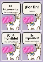 Vorschau - Spiele - Comprehensible Input: Rufkarten Spanisch Deutsch - Seite 1
