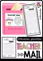 Vista previa - Refuerzo / NEE / Materiales de apoyo - Buzón al profe (cartas) - Portada