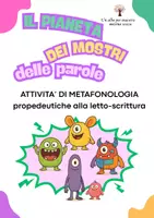 anteprima - Esercizi - METAFONOLOGIA: IL PIANETA DEI MOSTRI DELLE PAROLE - Pagina di copertina