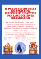 anteprima - Audio - Accoglienza Matematica - Classe Quarta - Pagina di copertina