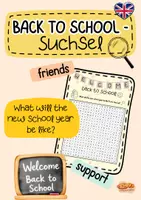 Vorschau - Arbeitsblätter - Suchsel “Back to school" - What will the new school year be like? (Englisch) - Deckblatt