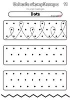 anteprima - Esercizi - SCHEDE RIEMPI TEMPO ABILITA' VISUO SPAZIALI (LINEE) - Pagina 3
