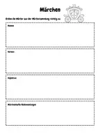 Vorschau - Arbeitsblätter - Märchen schreiben - Seite 3