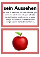 Vorschau - Arbeitsblätter - Der Apfel | Tafelmaterial | Spiele | Arbeitsblätter - Seite 3