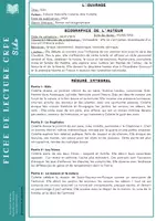 Aperçu - Fiches - Fiche de lecture Sido - #CRPE - Page de couverture