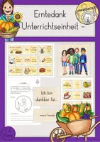 Vorschau - Stundenentwürfe - Erntedank Danken Materialpaket - Seite 1