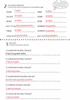 Voorbeeld - Frans: La famille - fiche de travail - Pagina 3
