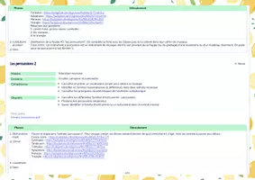 Aperçu - Préparation de séquence / Séquence complète - Séquence d'Education Musicale : Les familles d'instruments - Page 3