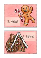 Vorschau - Arbeitsblätter - Weihnachten - Escape Room - Mathematik Klasse 4 - Seite 3
