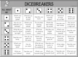 Vorschau - Arbeitsblätter - Dicebreakers - All About Me - Seite 2