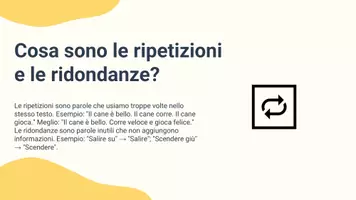 anteprima - Presentazioni / Lavagne - Eliminare ripetizioni e ridondanze per migliorare la scorrevolezza - Pagina 2
