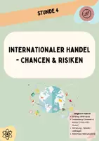 Vorschau - Stundenentwürfe - Internationaler Handel - Chancen & Risiken (Think-Pair-Share) - Deckblatt