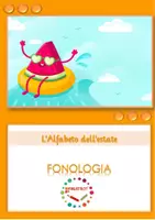 anteprima - Esercizi - L'alfabeto dell'estate - Pagina di copertina