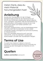 Vorschau - Anderer Materialtyp - Flexibler Stundenplan Tropical (bearbeitbar) - Seite 1