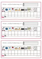 Vorschau - Stationenlernen - Buchstabenwege für Halbjahr 1 und 2 (1. Klasse) - Seite 2