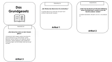 Vorschau - Anderer Materialtyp - Lapbook zur Verfassungsviertelstunde - Seite 3