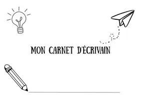 Aperçu - Feuilles d'exercices - Mon carnet d'écrivain - Page 1