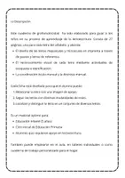 Vista previa - Hojas de trabajo - Cuaderno de Grafomotricidad en Lengua castellana - página 1