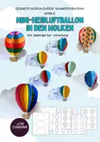 Vorschau - Mal- und Bastelvorlagen - Geburtstagskalender/Mobile: Mini-Heißluftballon - Deckblatt