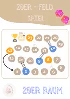 Vorschau - Spiele - Zahlenspiel 20er Raum - Deckblatt