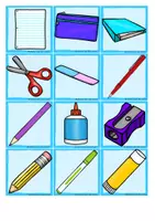 Vorschau - Spiele - School things - Lernspiele mit Kärtchen - Seite 1