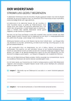 Vorschau - Arbeitsblätter - Technik - Der Widerstand - Seite 2