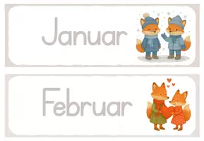 Vorschau - Poster - Jahreskalender Klassentier Fuchs - Seite 3