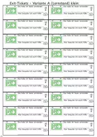 Vorschau - Merkblätter - Exit-Tickets Selbstreflexion & Feedback am Stundenende - Seite 3