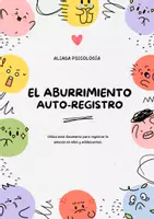 Vista previa - Juegos / Gamificación - Autorregistro del Aburrimiento - Portada