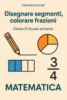 anteprima - Presentazioni / Lavagne - Disegnare segmenti, colorare frazioni - Pagina di copertina
