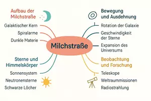 Vorschau - Arbeitsblätter - Arbeitsblatt "Milchstraße" + Onlineübung & MP3 + Mindmap + Infografik - Seite 2