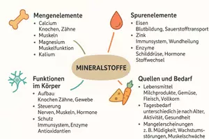 Vorschau - Arbeitsblätter - Arbeitsblätter "Mineralstoffe" + Lösung & MP3 + Mindmap + Infografik - Seite 2