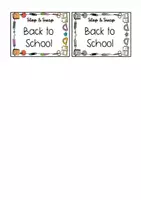 Vorschau - Spiele - Stop and Swap Back to School Conversation Cards Sek I Englisch - Seite 3
