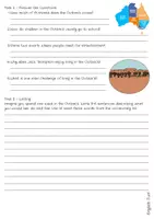 Vorschau - Arbeitsblätter - Life in the Australian Outback - Seite 1