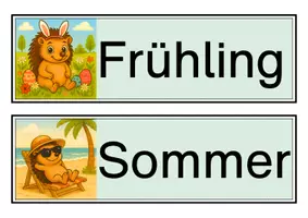 Vorschau - Präsentationen/Tafelbilder - Igelklasse - Tafelkalender - Seite 1