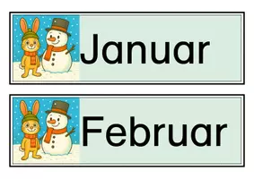 Vorschau - Präsentationen/Tafelbilder - Hasenklasse - Tafelkalender - Seite 3