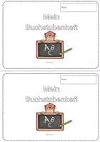 Vorschau - Arbeitsblätter - Buchstaben lernen - Schreibheft - Seite 3
