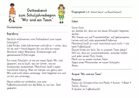 Vorschau - Stundenentwürfe - Materialpaket: Fußball in der Bibel (Religion) - Seite 3