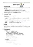 Vorschau - Arbeitsblätter - Tipps und Tricks zur Analyse literarischer Texte - Seite 1