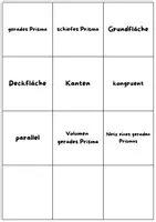 Vorschau - Merkblätter - Mathematik 2 - LMVZ - Merkblatt Kapitel 4a & b Prismen - Seite 1